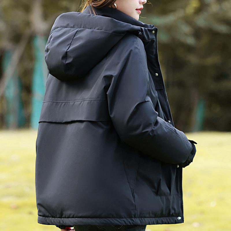 Modă Palton Femei Jachete de Iarnă cu Glugă Largi Groase Calde Parkas Femei