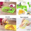 Honeycomb 37-Grid Ice Cube Tray  Bendable Freely Silicone Diy Ice Mold (Lid Not Included) For Drinks, Cocktails & Kitchen Use
