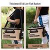 Foldable Live Fish Bucket - Portable Fishing Bag/Box for Wild Fishing