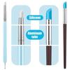 10-Piece Pottery & Nail Art Silicone Pen Set for Clay & Polymer DIY Projects