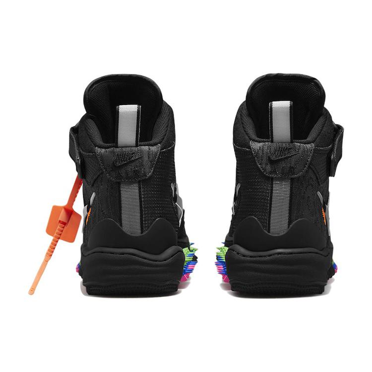 New Nike Air Force 1 Mid Off White Black DO6290-001