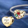 Copper Sweet Multicolor Love Heart Series Charm For Women Diy Bracelets High Quality Personalized Fine Jewelry