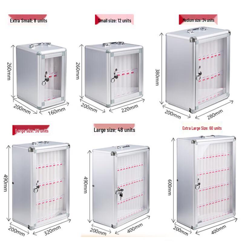 Shangtaojing Wall-Mounted Locking Storage Cabinet for Mobile Phones