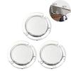 4Pcs Portable Folding Table Hook Circle Shape Bag Parts Purse Bag Hanger Strong Load-Bearing Foldable Handbag Hook Holder Travel