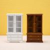 1:12 Dollhouse Miniature Bookcase Showcase Storage Cabinet Locker Home Decor Toy