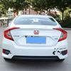 3Pcs ABS Auto Steering Wheel Trunk Emblem Front Grille Logo For Honda Civic 2019 2018 2017 2016 10th Generation Styling