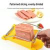 Multifunctional Stainless Steel Slicer for Ham, Eggs, and Fruit