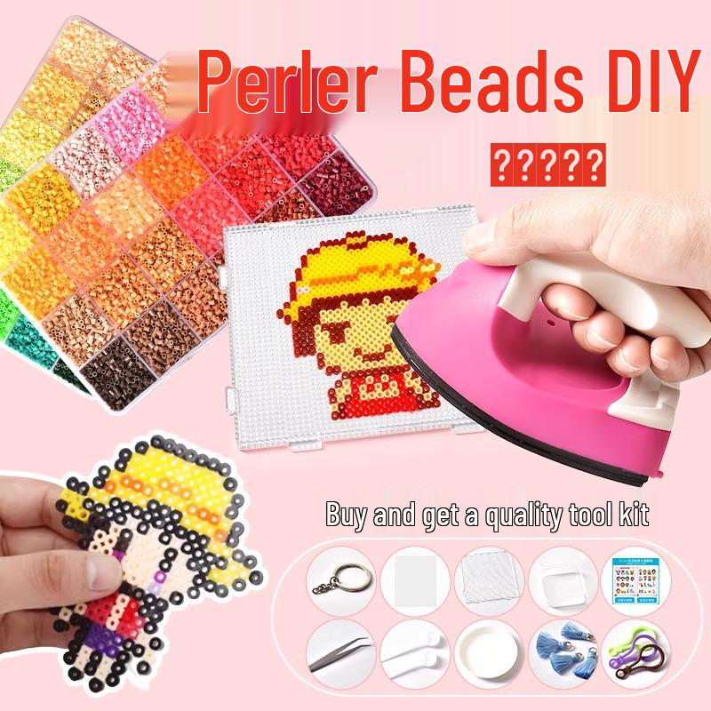 

Pinyin Beads DIY Set: 3D Pixel Puzzle Toy for Kids & Adults (Ages 6+)