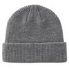 Plain Grey Color Acrylic Wool Knitted Men & Women Outdoor Wear Beanie Caps In Stock Ready To Ship Price Beanie Caps