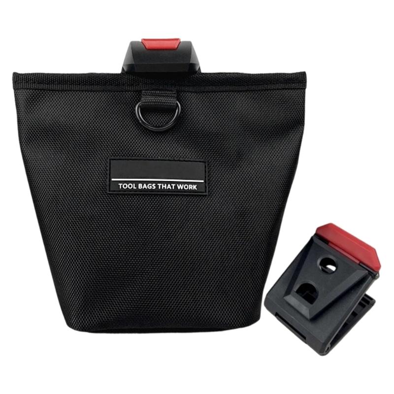

Cloth Fabric Tool Hardware Organizers Pouches With Belt Clip Securely Attaches To Belt For Easy Access To Fasteners 1