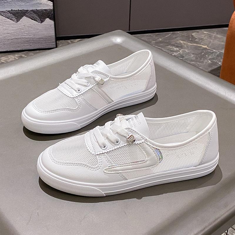 Women's shoes feel like stepping on shit, pregnant women's mesh shoes, women's breathable thin sports shoes, hollowed out mesh in summer, and pedal s