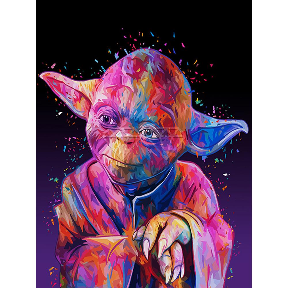 5D DIY Diamond Painting Set Disney Toy Story Star Wars Home Decor Full Round Diamond Embroidery Cross Stitch Mosaic Paint