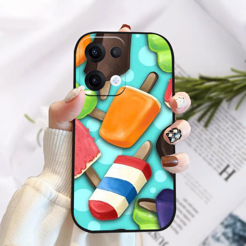 For OPPO Realme 14T 5G Case Cover RMX5078 Silicone Soft TPU Bumper For Realme14T 14 T Phone Funda Full Camera Protective Shell