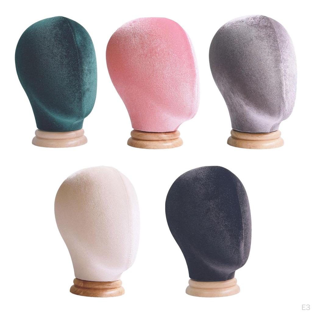 Hairpiece Stand for Wig Display Head Headphones Rack Styling Manikin Hat