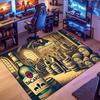 Bacardi Bat Logo Rug, Suitable for Living Room, Bedroom, Game Room, Computer Room and Home Décor.