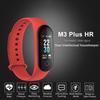 M3 Plus HR Blood Pressure Monitor Heart Rate Fitness Tracker Smart Bracelet
