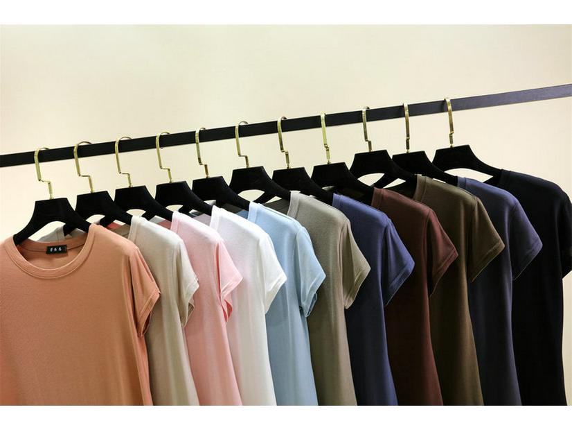 Plus Size Women's Slim Fit Solid Crew Neck Modal T-Shirt - Korean Style Summer Top