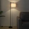 Nordic Minimalist LED Floor Lamp for Living Room Retro Bedroom Bedside Lamps Wall Corner Atmosphere Eye Protection Fixture Torch