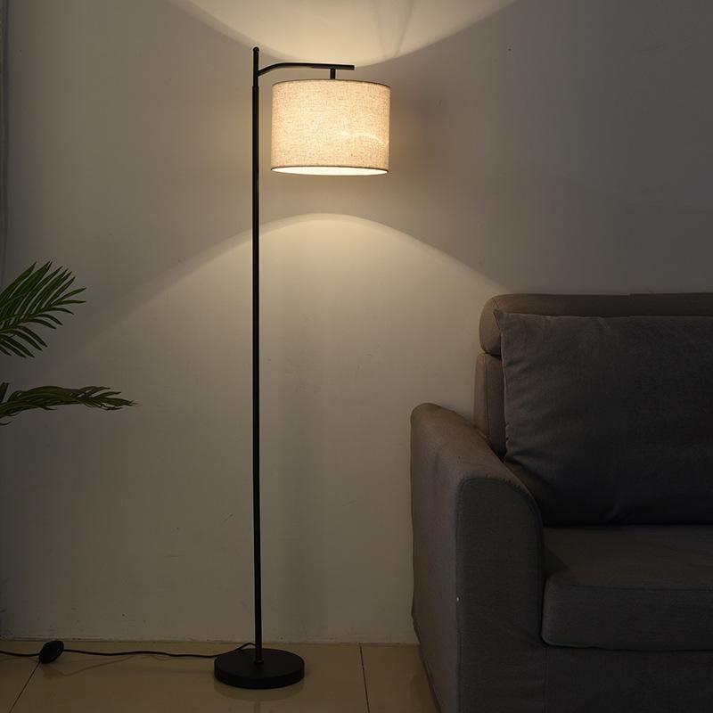 Nordic Minimalist LED Floor Lamp for Living Room Retro Bedroom Bedside Lamps Wall Corner Atmosphere Eye Protection Fixture Torch