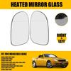 Left Right Mirror Glass Power Heated For Mercedes-Benz SLK230 CLK55 SLK320 SL600