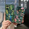 Graffiti Shockproof Phone Case For Blackview Wave 6C Anti-dust Full Wrap Soft Case Protective TPU Card Slot Cartoon Cute