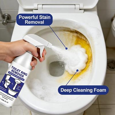 Toilet Foam Cleaner Efficient Removing Urinary Scale Eliminate Odors Restoring Toilet Shine Toilet Descaling and Cleaning Agent