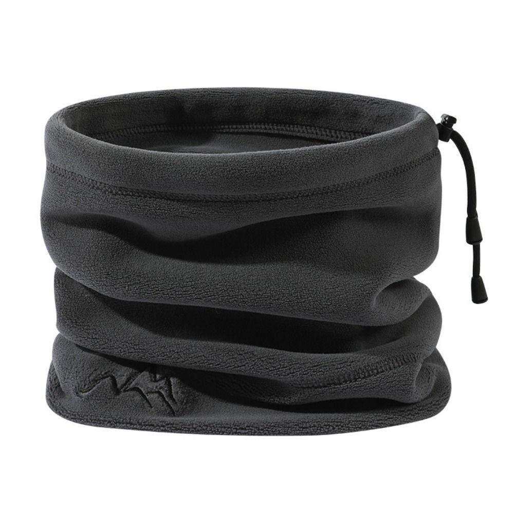 Neck Warmer Bandana Face Cover Thermal Tube Scarf Cold-proof Half Face Cover  Winter
