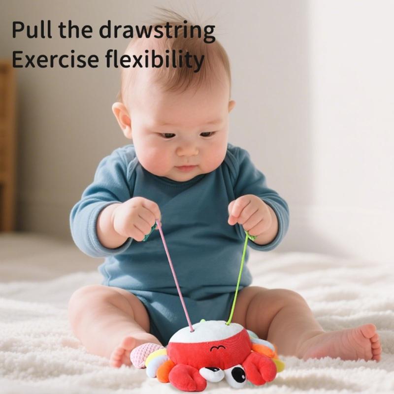 Musical Infant Bed Mobile Rotating Toy Safe Rattle Nursery Decoration Accessory For Baby Visual Sensory Stimulation