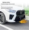 Compatible with 2023+ BMW X2 U10 M Sport MP Front Bumper Lip Splitter Trim Modification.