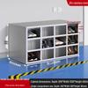 WEZHO Stainless Steel Factory Employee Shoe Cabinet