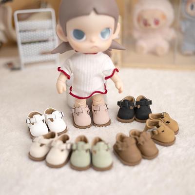 Zsiga's Jointed Doll BJD Outfit: Suede Leather Shoes & Accessories for Gaji Sister Dolls