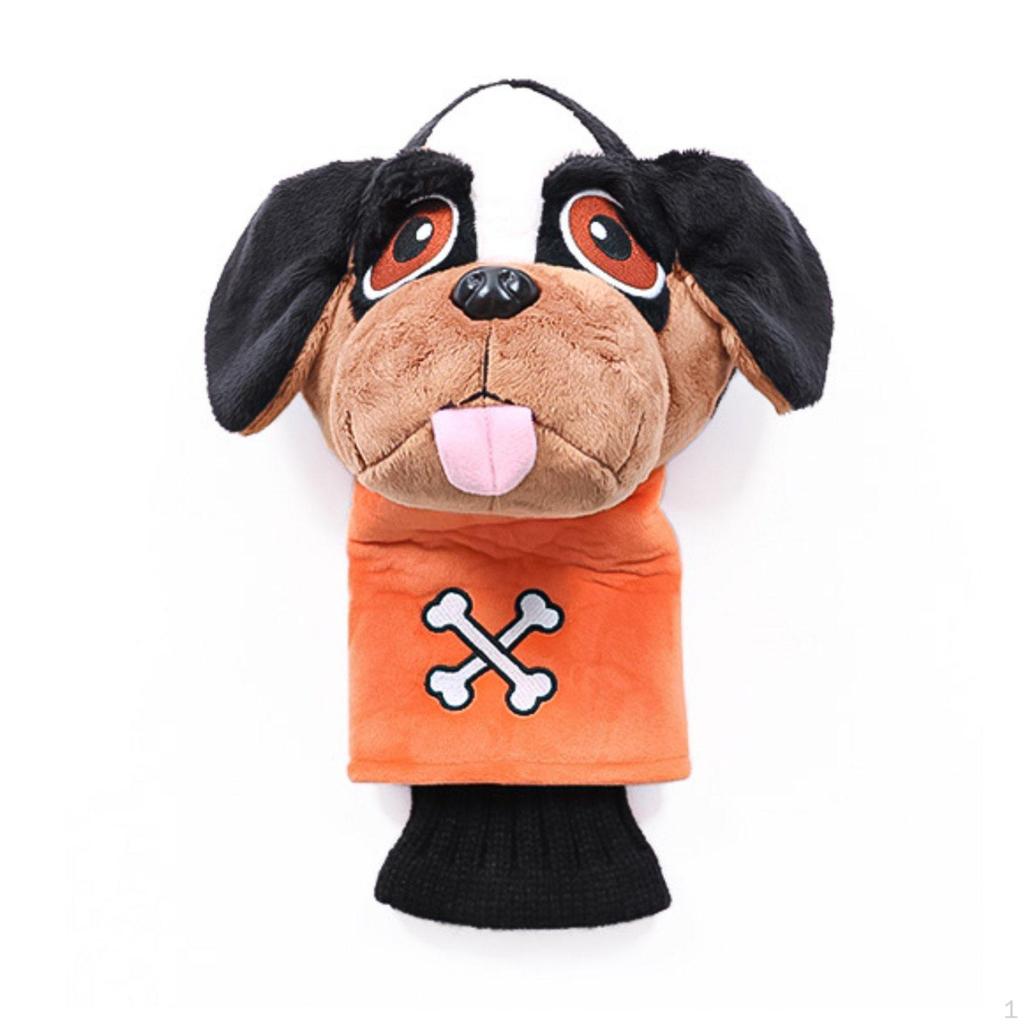 SoftTouch Golf wood Headcover Guard Cartoon Club Cover Soft Creature Sleeve for Golfers