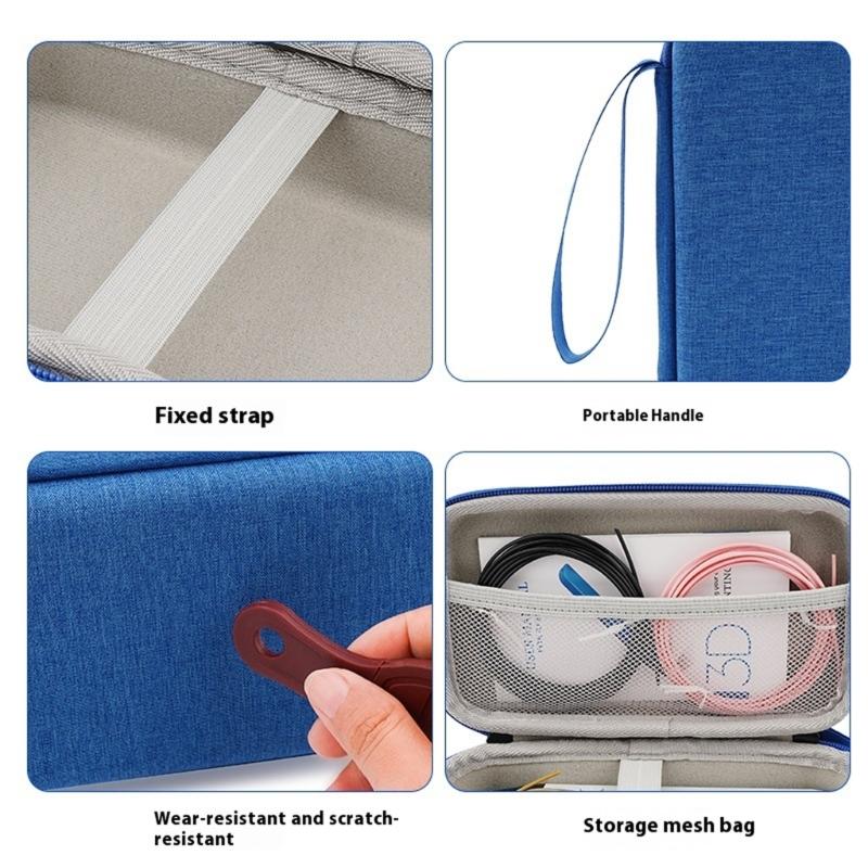 Przenośne twarde etui EVA dla artykułów do długopisu 3D dla dzieci, pudełko do przechowywania z wyściółką z polaru i materiałów odpornych na zarysowania