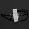 100Pcs Cable Label Tag Box Transparent Plastic Cable Tie Marker Wire Sign Name Holder Display Identification Seal Case