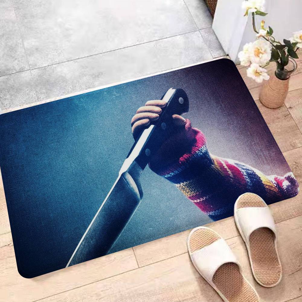 Horror C-Childs Play Kitchen Mat Nordic Style Bedroom Living Room Doormat Home Balcony Anti-Slip Welcome Rug