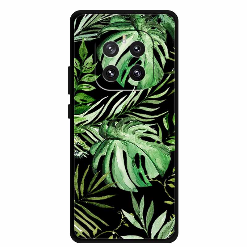 For Honor GT Pro 5G Phone Case Lovely Cartoon Cat Black Silicone Soft Back Cover For Honor GT Pro Case G T Pro Coque 6.78" Shell