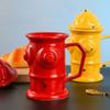 Creative Fire Hydrant Ceramic Cup, Red Three-dimensional Shaped Water Cup, High-value Mug
