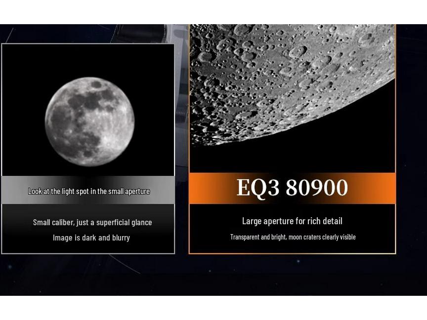 Celestron EQ3 80900-P HD High Magnification Large Aperture Kids' Stargazing Telescope