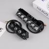 Motorcycle Led Spot Light Dual Color Hi/Low Beam Fog Lamps For Car Trucks Suv Utv Mini Lens Headlight Driving Light