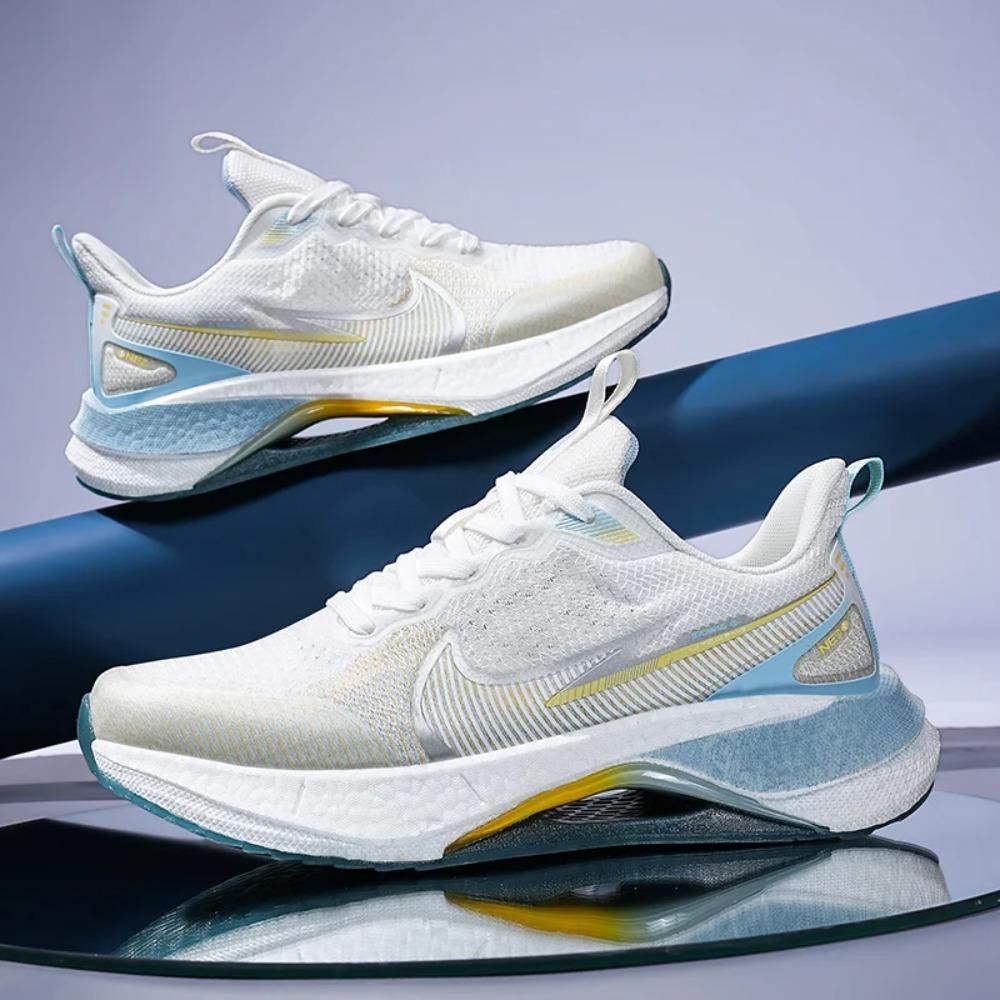 

2025Summer Breathable Comfortable Lightweight High-Quality Fashion Cushioning Running Shoes Sports Couple Trendy Shoes36-44 44 чорний