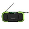 Hand Crank Solar Radio AM/FM Outdoor Emergency Radio LED Flashlight and 5000mAh Power Bank Waterproof Lamp