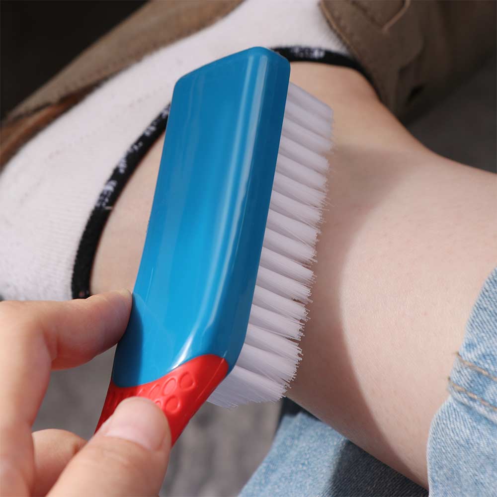 Soft Bristle Cleaning Brush with Hanging Hole Laundry Scrubbing Brush Shoe Brush  Kitchen