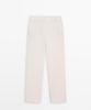 Masimodutti Straight Fit High-Tech Pants