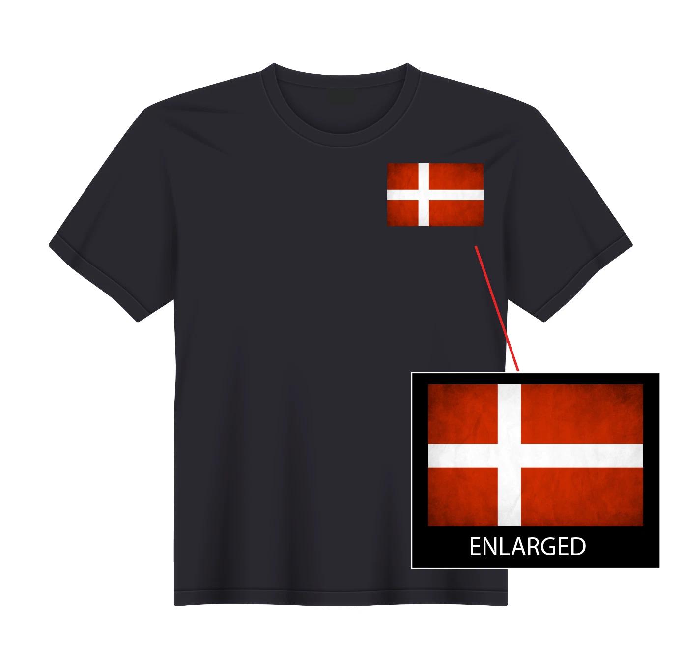 Denmark Danish Flag Copenhagen T-Shirt NEW S, M, L, XL L
