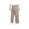 Nike Swoosh Fashion Versatile Comfortable Knitted Sports Pants Women Bottoms Mink-Brown HQ5884-233