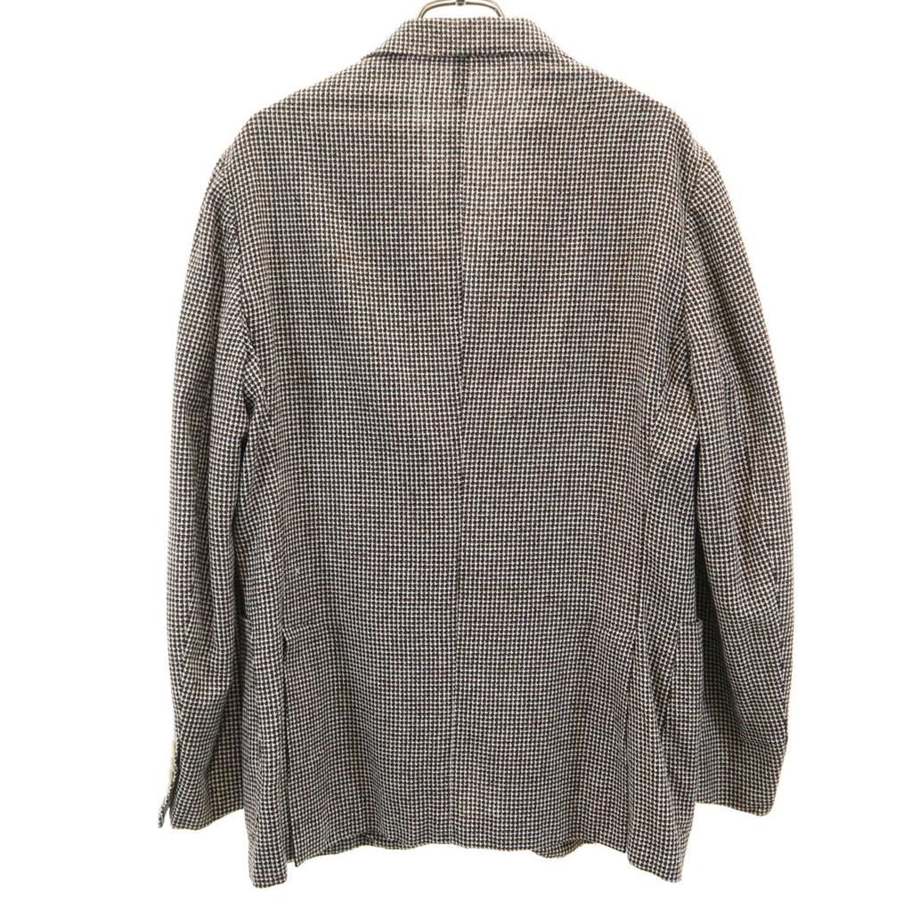 THE GIGI DON'T LOOK BACK Made In Italy Wool Blend Houndstooth Tailored Jacket Men's Used