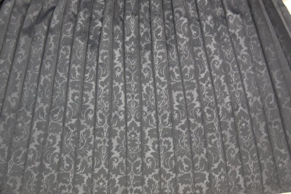 This black medallion truck curtain with pleats is perfect for Its round shape encloses the It blocks out of The pleated design allows for compact