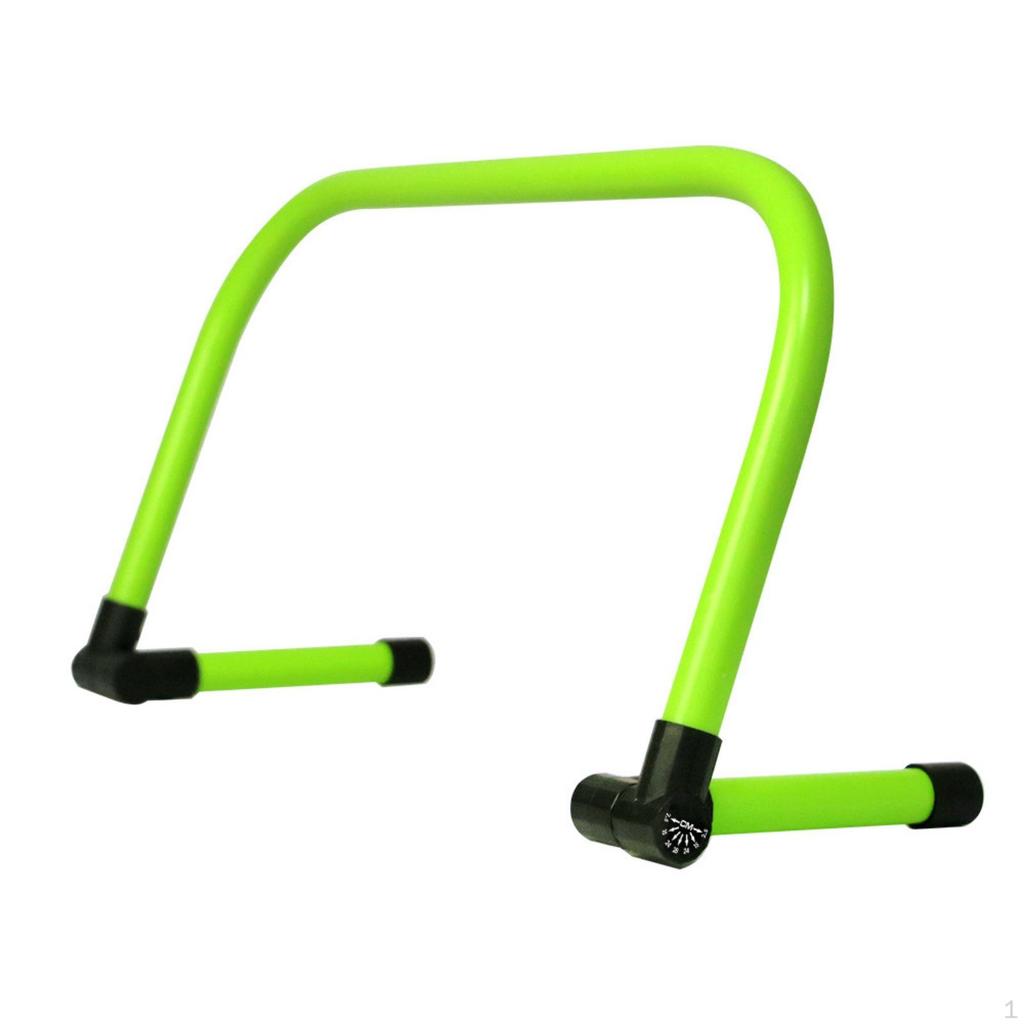 Hurdle with Frame Compact Adjustable Portable Agility Hurdles for Athletes, Coaches, Football