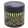 Waterproof Solar Wall Sconce Auto On Off Hollow Pattern Solar Wall Light Solar Powered Decorative Lighting Landscape Lamp