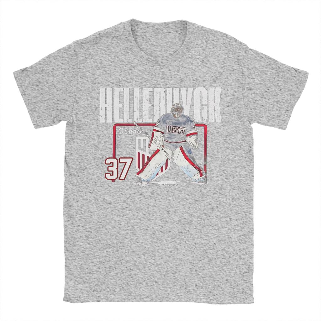 Connor Hellebuyck New Arrival T Shirt Unisex Women 100 Cotton Tee Shirt Clothing